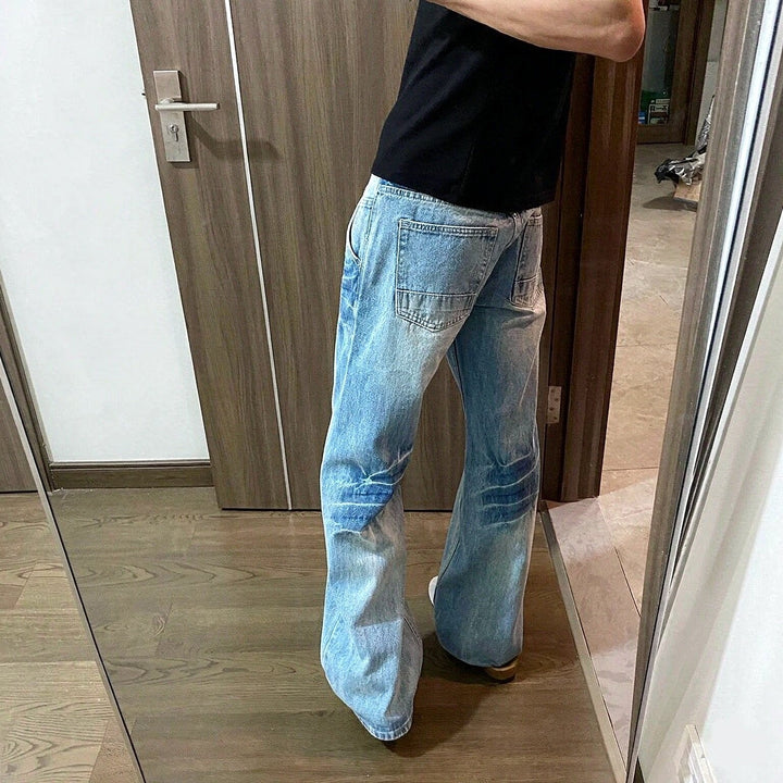 Herren Lässige Weitgeschnittene Jeans Drune 1788342483