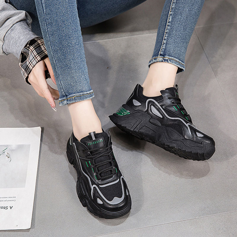 Damen Sportliche Sneakers mit stabiler Sohle und atmungsaktivem Obermaterial Drune
