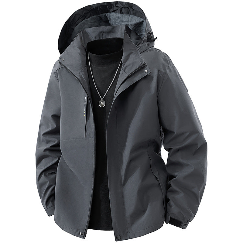 Herren Multifunktionale Wasserdichte Outdoor-Jacke