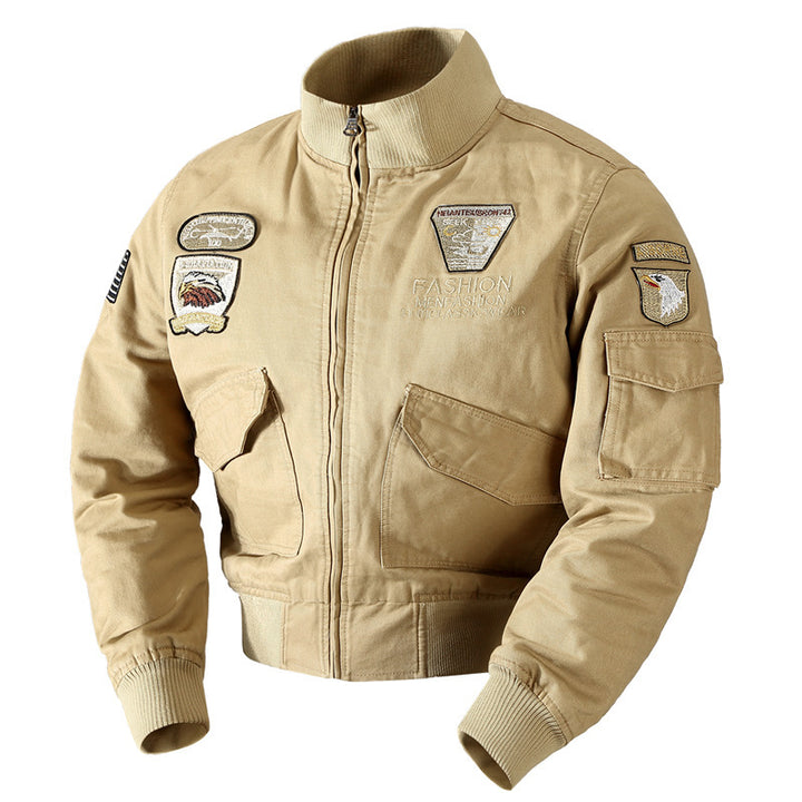 Herren Strapazierfähige Pilotjacke Drune