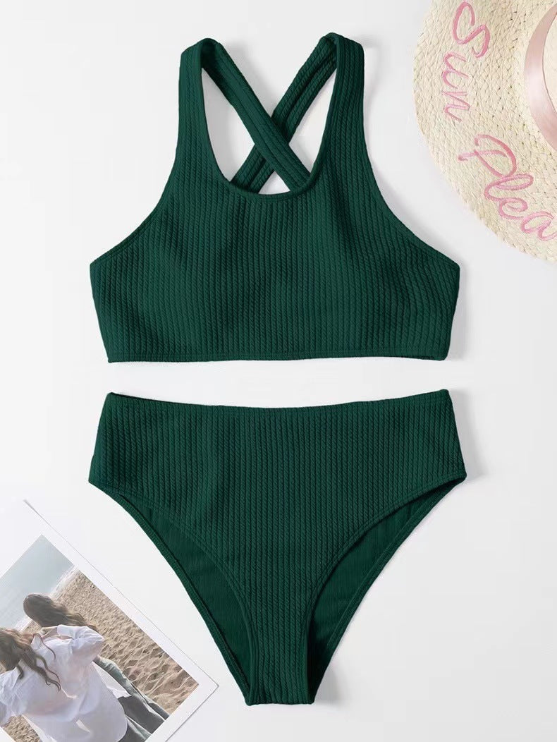 Damen Bikini-Set mit sportlichem und komfortablem Rippdesign Drune