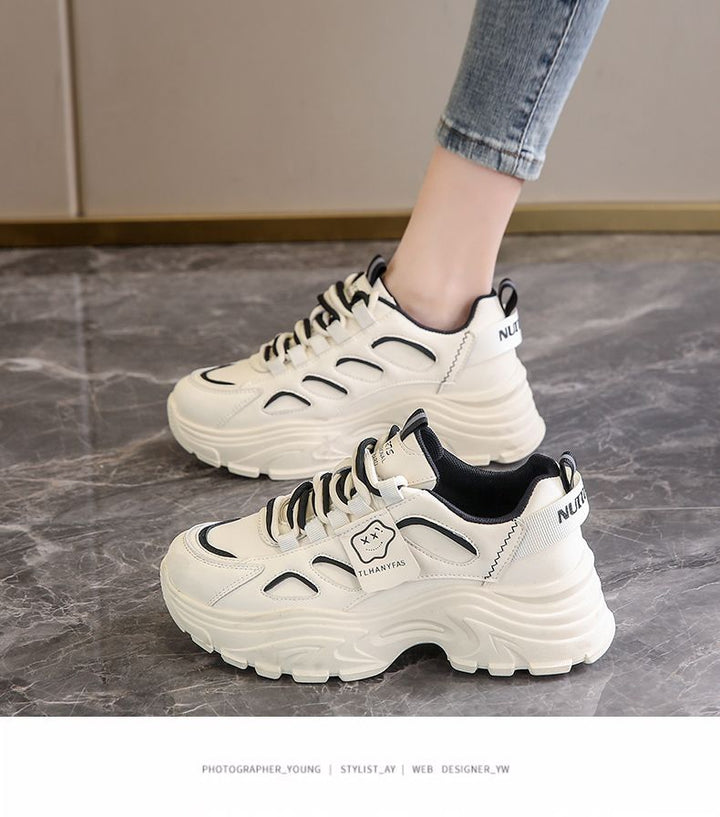 Damen Chunky Sneakers im modernen Design mit atmungsaktiver Sohle Drune