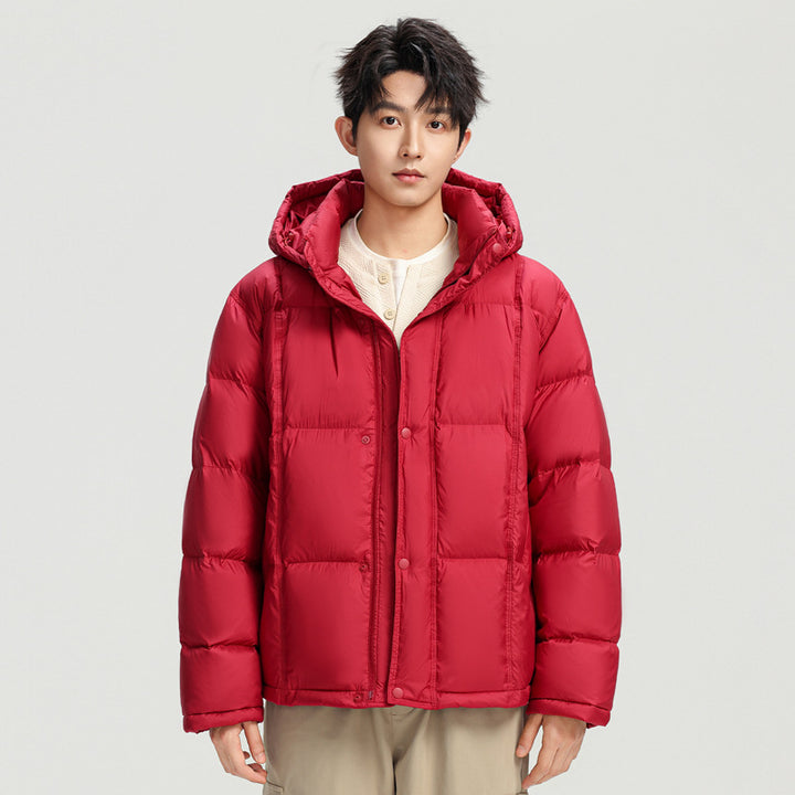 Herren Warme und stylische Daunenjacke Drune