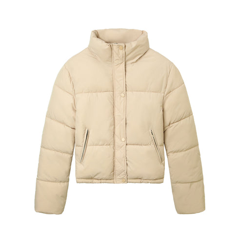 Damen Kurze Steppjacke Drune