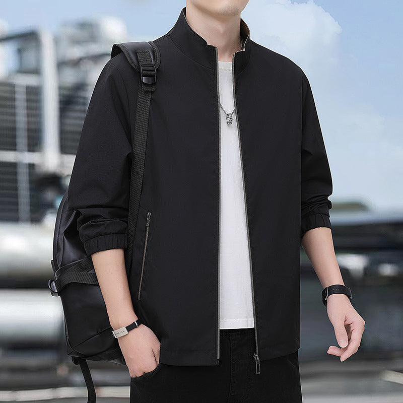 Herren Urbane Übergangsjacke mit praktischen Taschen Drune