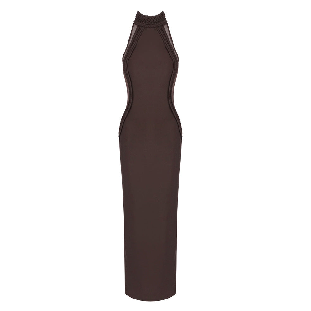Damen Körperbetontes Abendkleid Drune