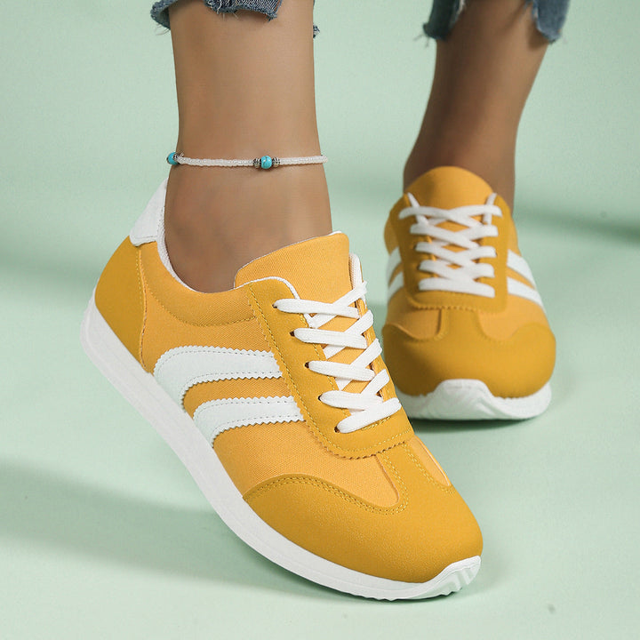 Damen Freizeit-Sneaker mit atmungsaktivem Obermaterial und bequemer Dämpfung Drune