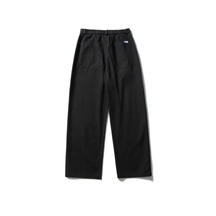 Damen Weite Utility-Cargohose mit elastischem Bund und aufgesetzten Fronttaschen Drune