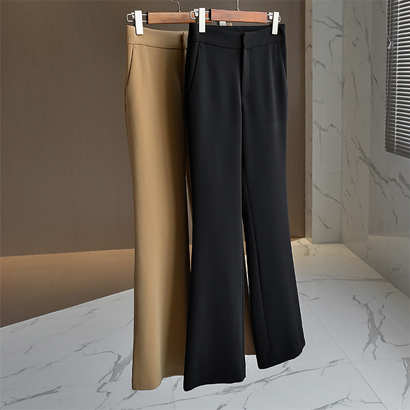 Damen Elegante und bequeme High-Waist Trousers Drune