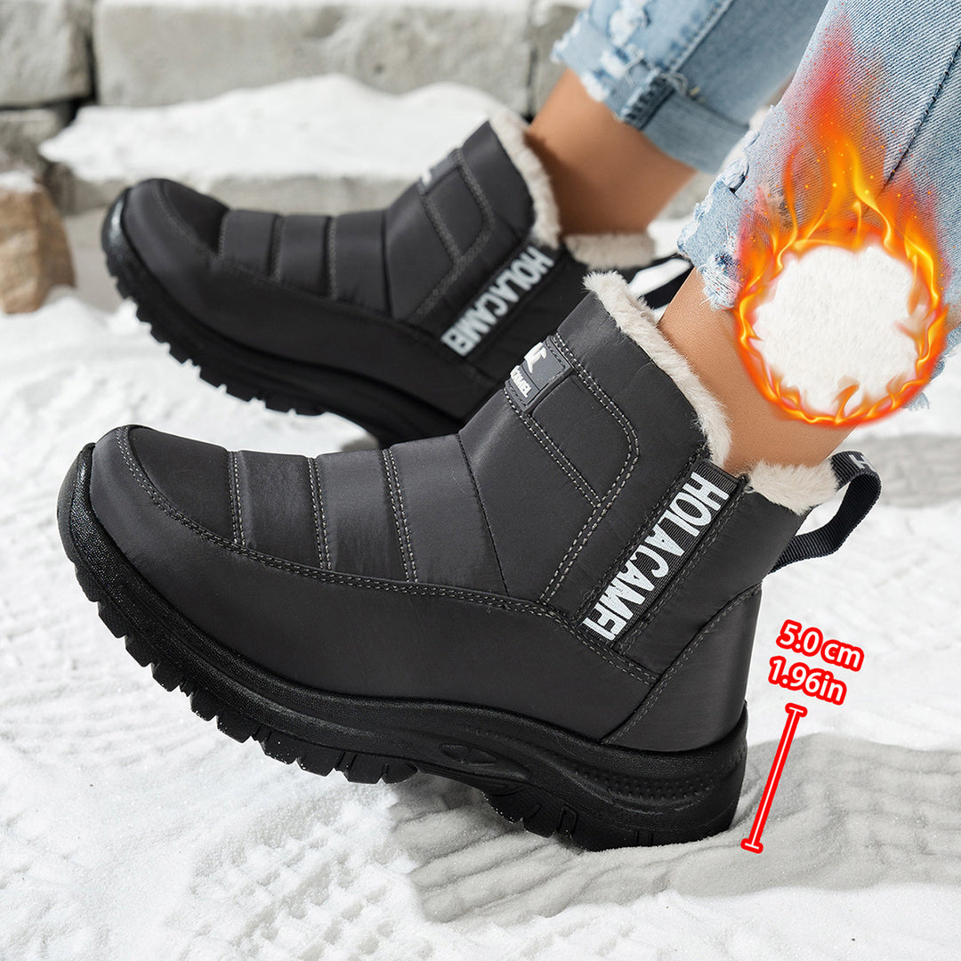 Damen Winterstiefel mit warmem Futter Drune