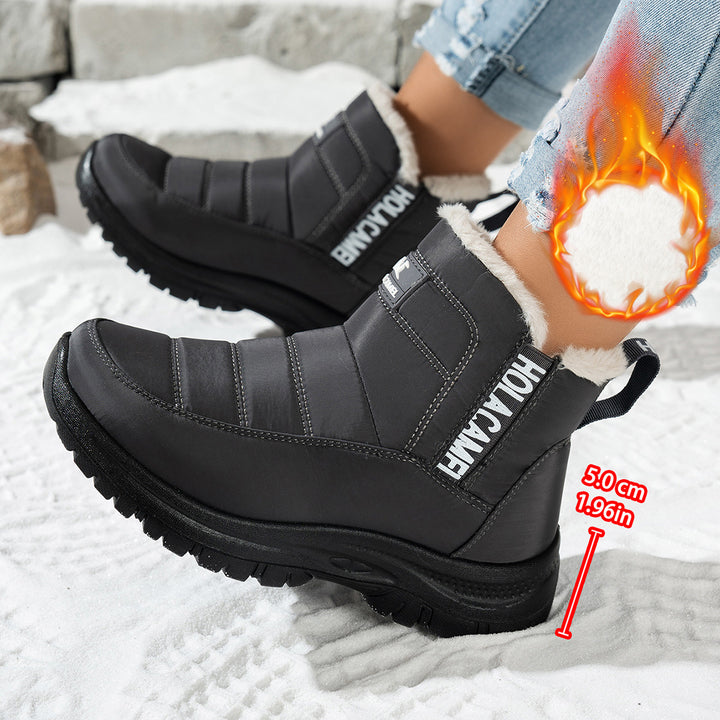 Damen Winterstiefel mit warmem Futter Drune