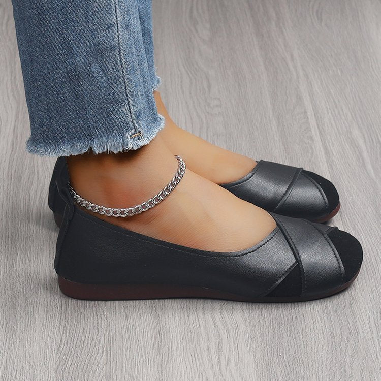 Damen Bequeme Ballerinas mit ergonomischer Fußbett-Technologie Drune