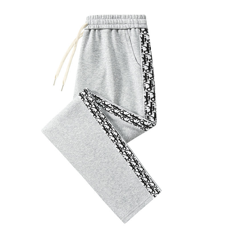 Damen Extraweite Lounge-Sweathose mit seitlichem Logoband und Komfortbund Drune