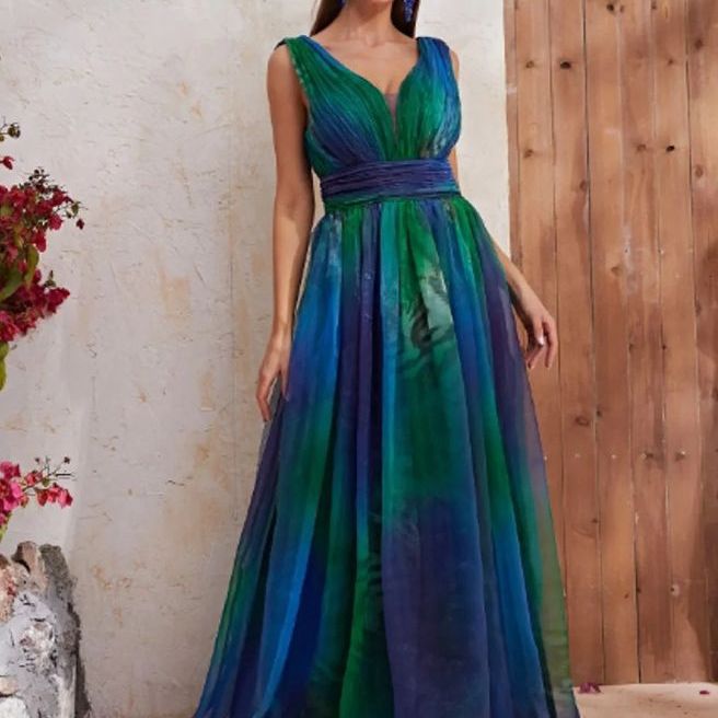 Damen Abendkleid Drune