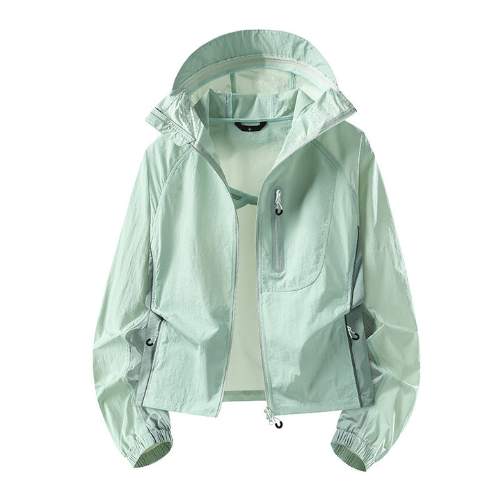 Damen Leichte Windbreakerjacke Drune