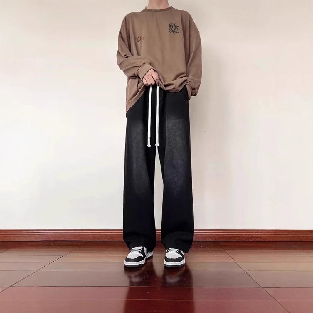 Damen Lässige Weitbein-Hose Drune