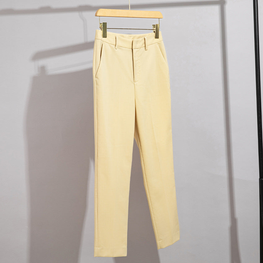Damen Doppelreihiger Tailoring-Blazer mit Goldknöpfen und figurformenden Abnähern Drune