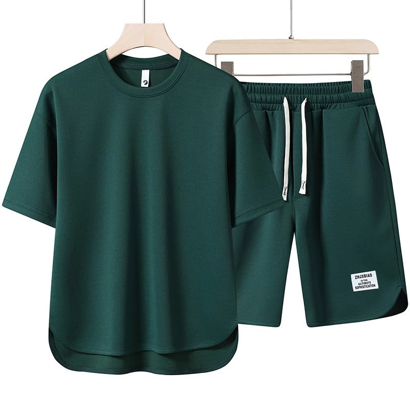 Damen lässiges Sport-Set mit praktischem Kordelzug und atmungsaktivem Material Drune