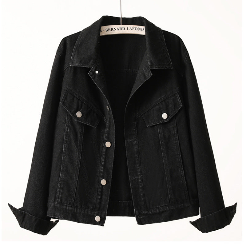 Damen Vintage Denimjacke mit detailreichen Taschen und modernem Schnitt Drune