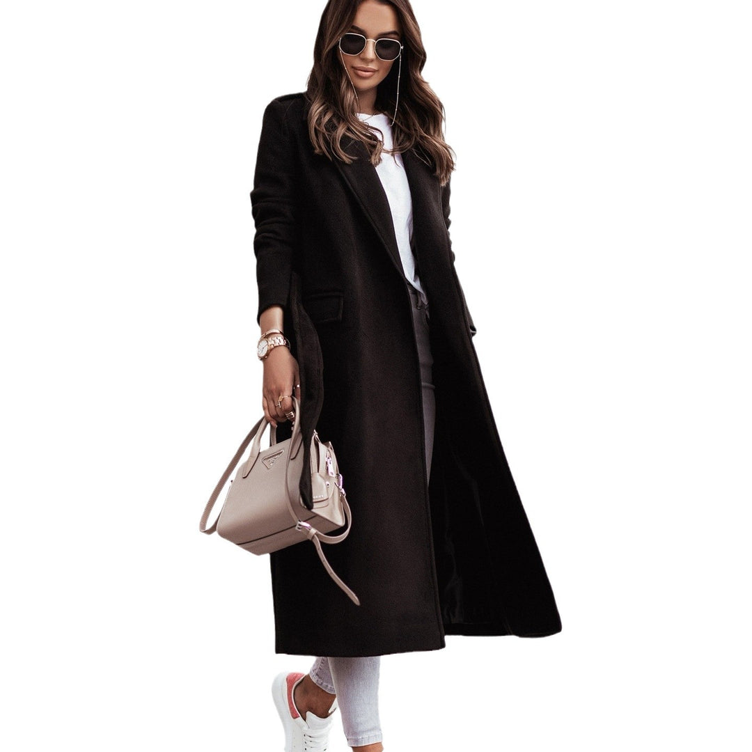 Damen Elegante und bequeme Langjacke Drune
