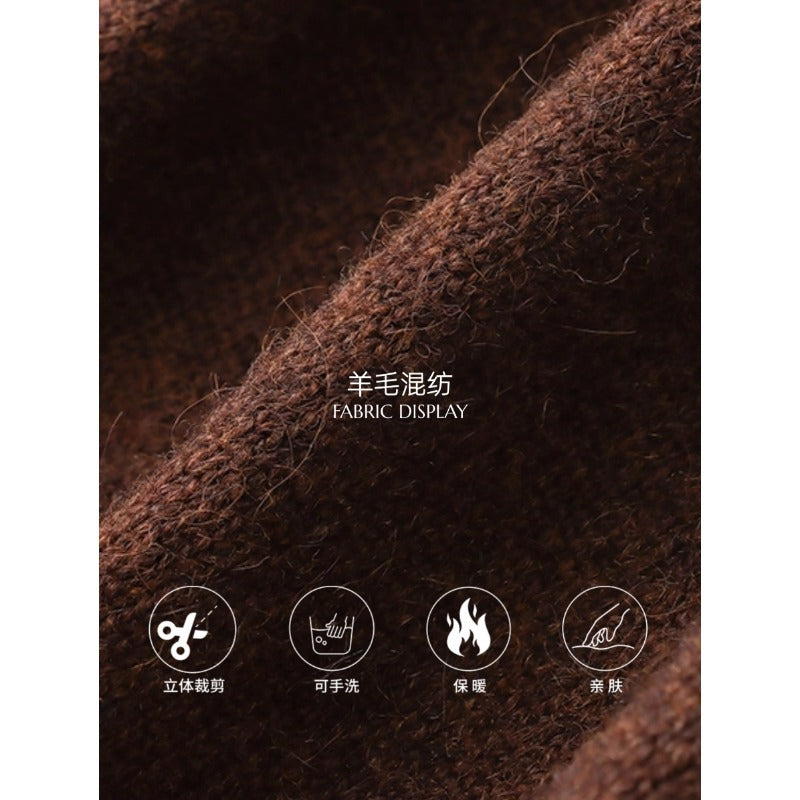 Damen kuscheliger Hoodie mit Halbreißverschluss und bequemer Passform Drune