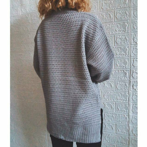 Drune | Fester Strickpullover mit Geripptem Muster