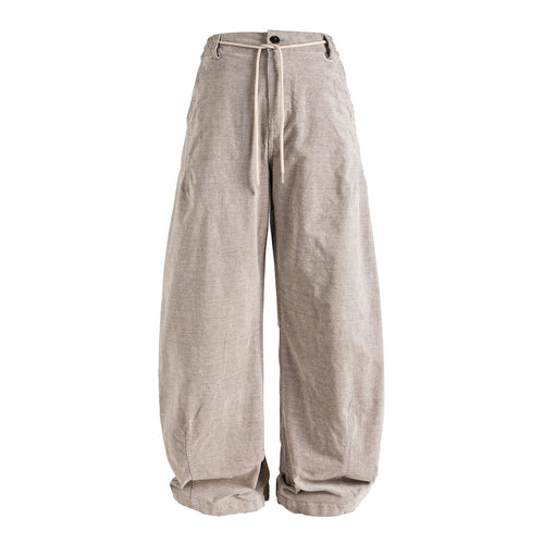 Damen Lässige Jogger-Jeans mit elastischem Bund und Kordelzug Drune