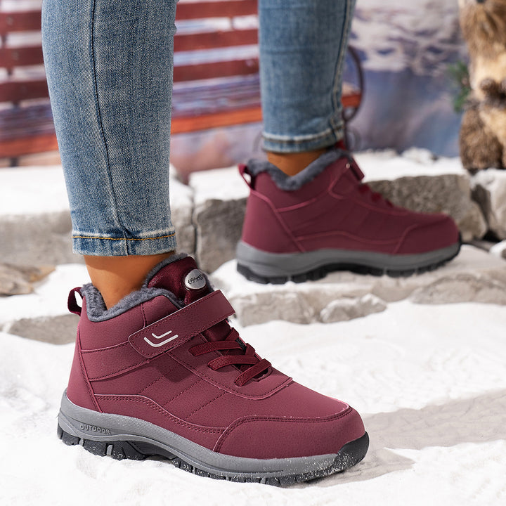 Damen Winterboots mit extra wärmendem Innenfutter und griffiger Sohle Drune