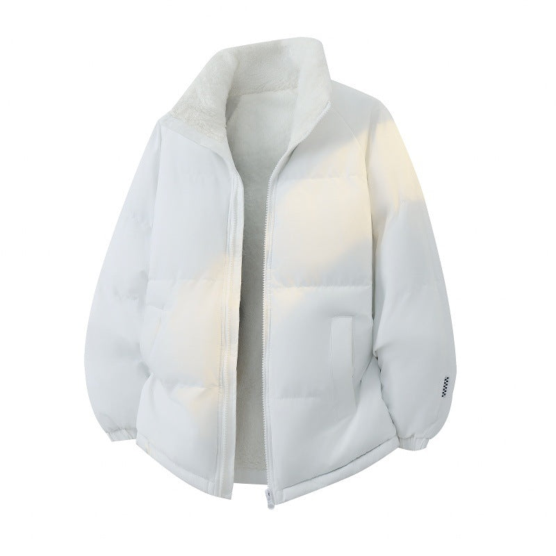 Damen Stilvolle Steppjacke mit Teddyfutter Drune