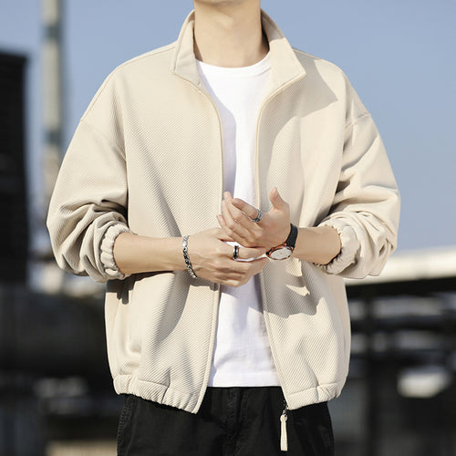 Herren lässige Übergangsjacke mit atmungsaktivem Stoff und modernem Design Drune