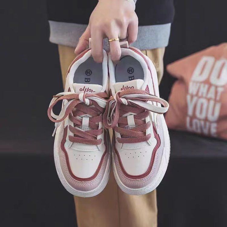 Damen Sportliche Sneakers mit flexibler Laufsohle und atmungsaktiver Obermaterialkombination Drune