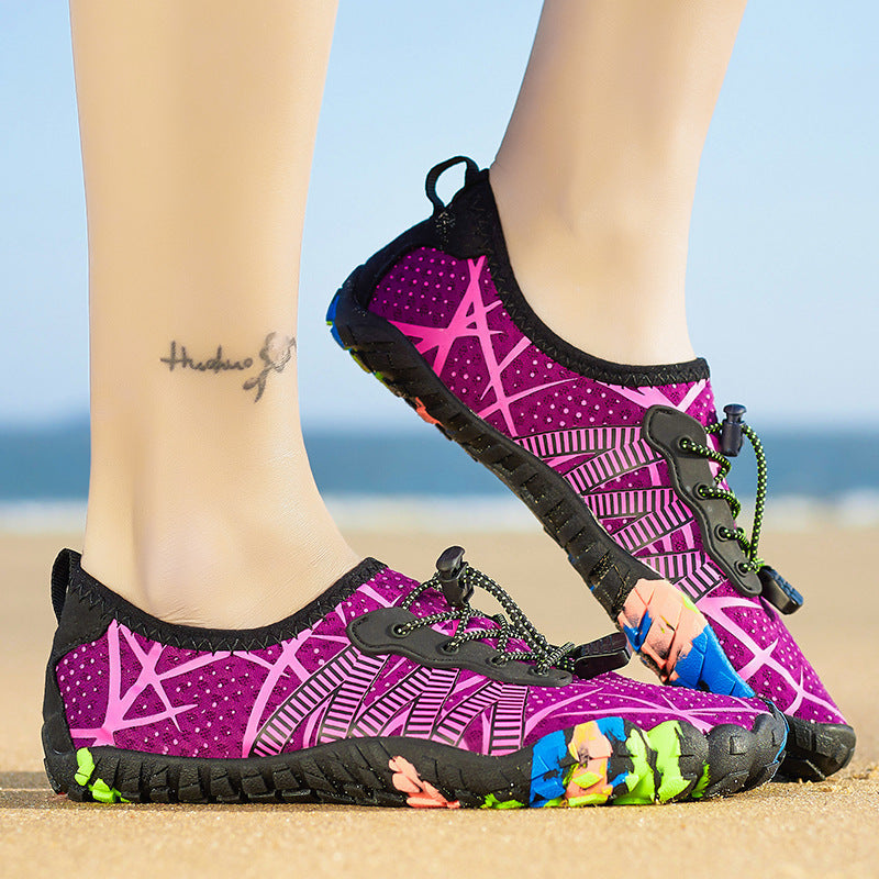 Damen Wassersportschuhe mit schnelltrocknendem Obermaterial und rutschfester Sohle Drune