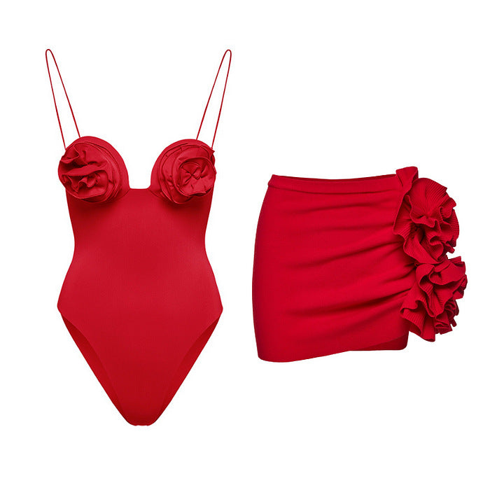 Damen Badeanzug und fließendehose Drune