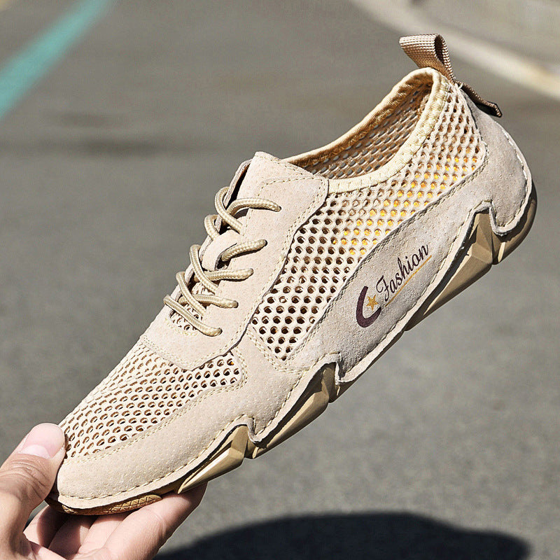 Herren Atmungsaktive Freizeitschuhe mit Komfort-Sohle Drune