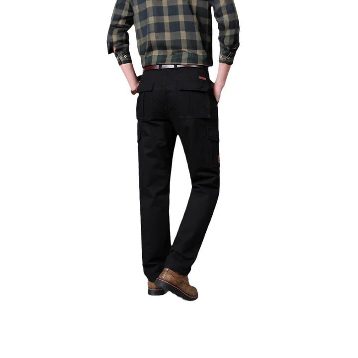 Herren Cargohose mit mehrfachen Klappentaschen und robustem Baumwollmix Drune