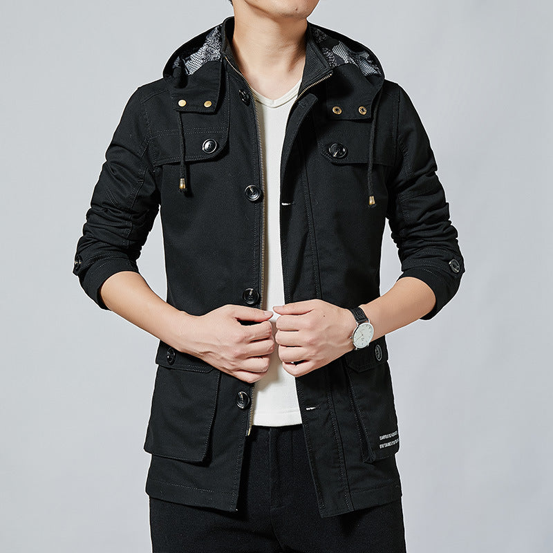 Herren modische Übergangsjacke Drune