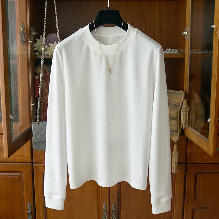 Damen Bequemer Langarm-Pullover Drune