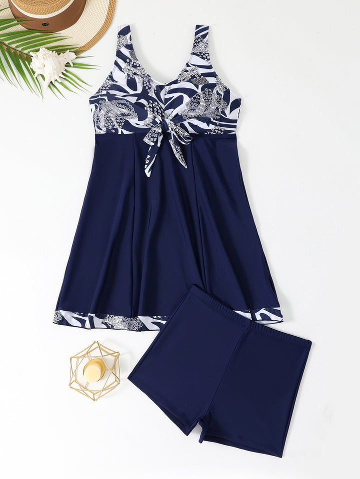 Damen Schwimmkleid mit Short-Integration Drune