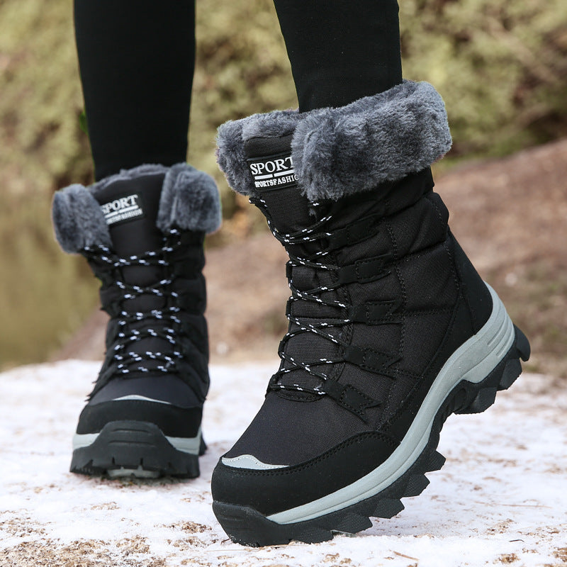 Damen Thermo-Winterstiefel mit isolierendem Innenfutter und rutschfester Sohle Drune