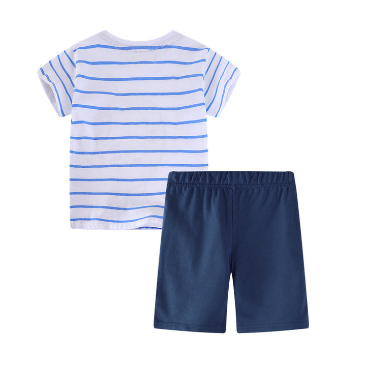 Jungen T-Shirt und Shorts Set Drune