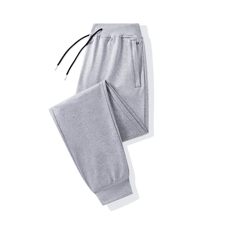 Herren Straight-Fit Jogginghose mit elastischem Bund, Kordelzug und verdeckten Seitentaschen Drune