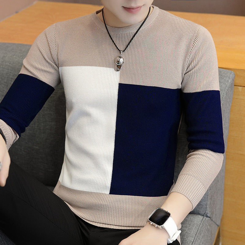 Herren modisches Sweatshirt mit geometrischem Muster Drune