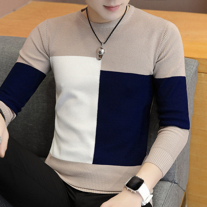 Herren modisches Sweatshirt mit geometrischem Muster Drune