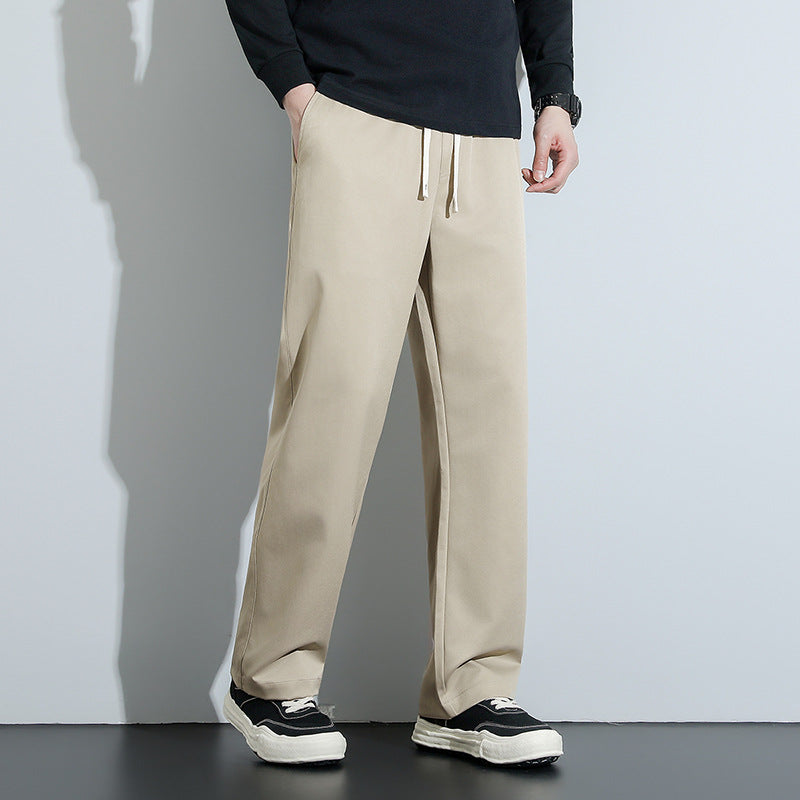 Herren Bequeme Freizeithose mit elastischem Bund und Taschen Drune