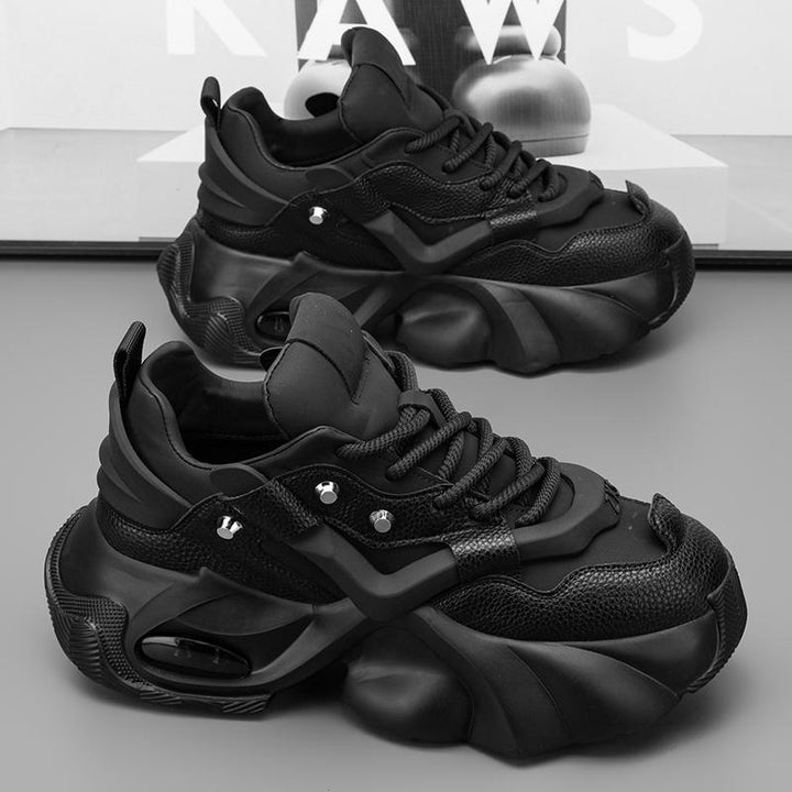 Damen Voluminöse Plateau-Sneaker mit skulpturaler Sohle und sichtbarer Luftkammer Drune