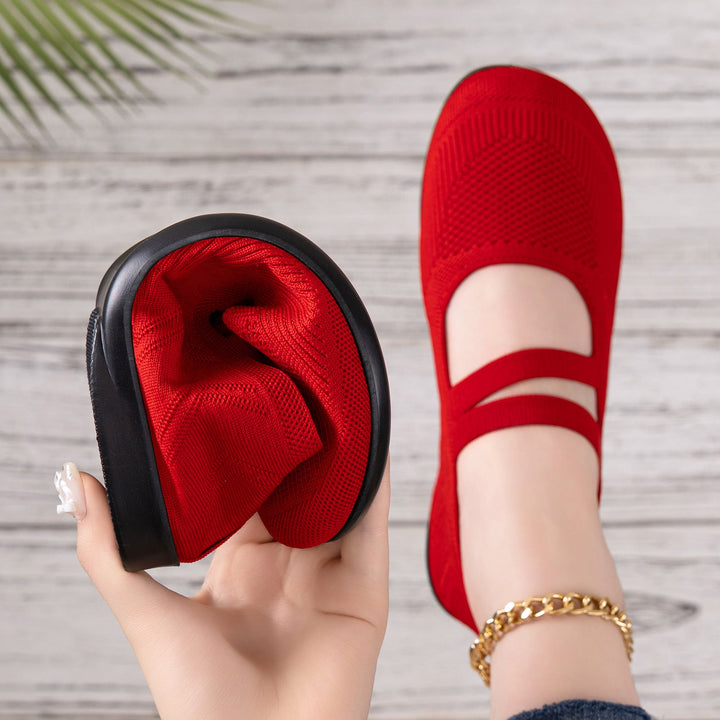 Damen Komfortable Mary Jane Slipper mit flexiblem Design Drune