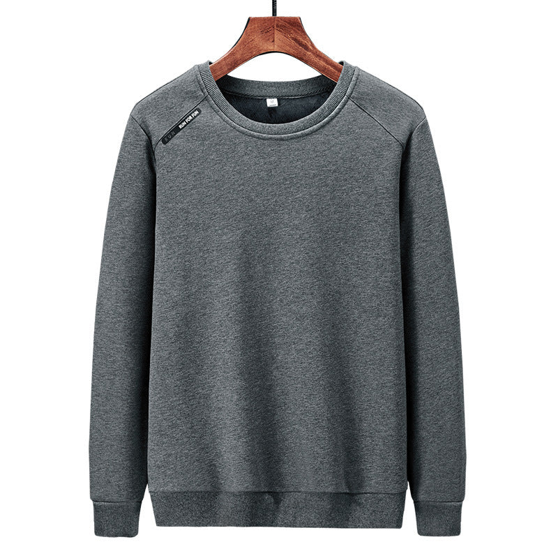 Herren Thermo‑Fleece Rundhals‑Sweatshirt mit Raglanärmeln Drune
