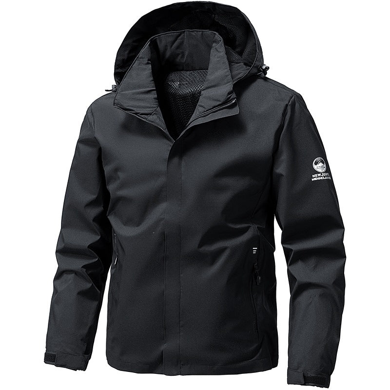 Herren Leichte und winddichte Outdoorjacke Drune