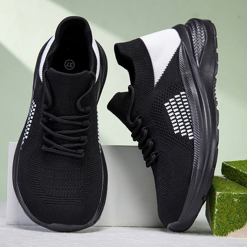 Herren Strick-Sneaker mit Sockenkragen und dämpfender EVA-Sohle Drune