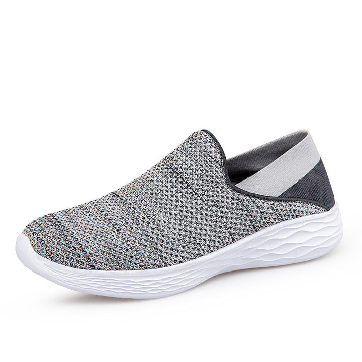 Unisex nan Einstiegs-Komfortschuh mit nahtlosem Strickschaft und dämpfender Leichtschaumsohle Drune